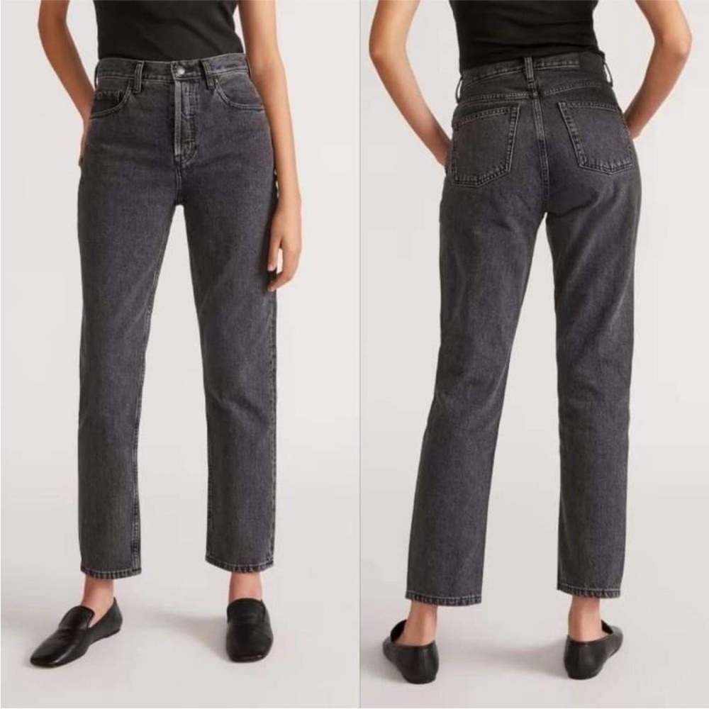 Everlane 90’s Cheeky Hartford Night Straight Organic Cotton Leg Jean Size 29 R
